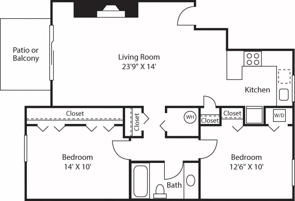 Unit 804-3 804-3 floor plan
