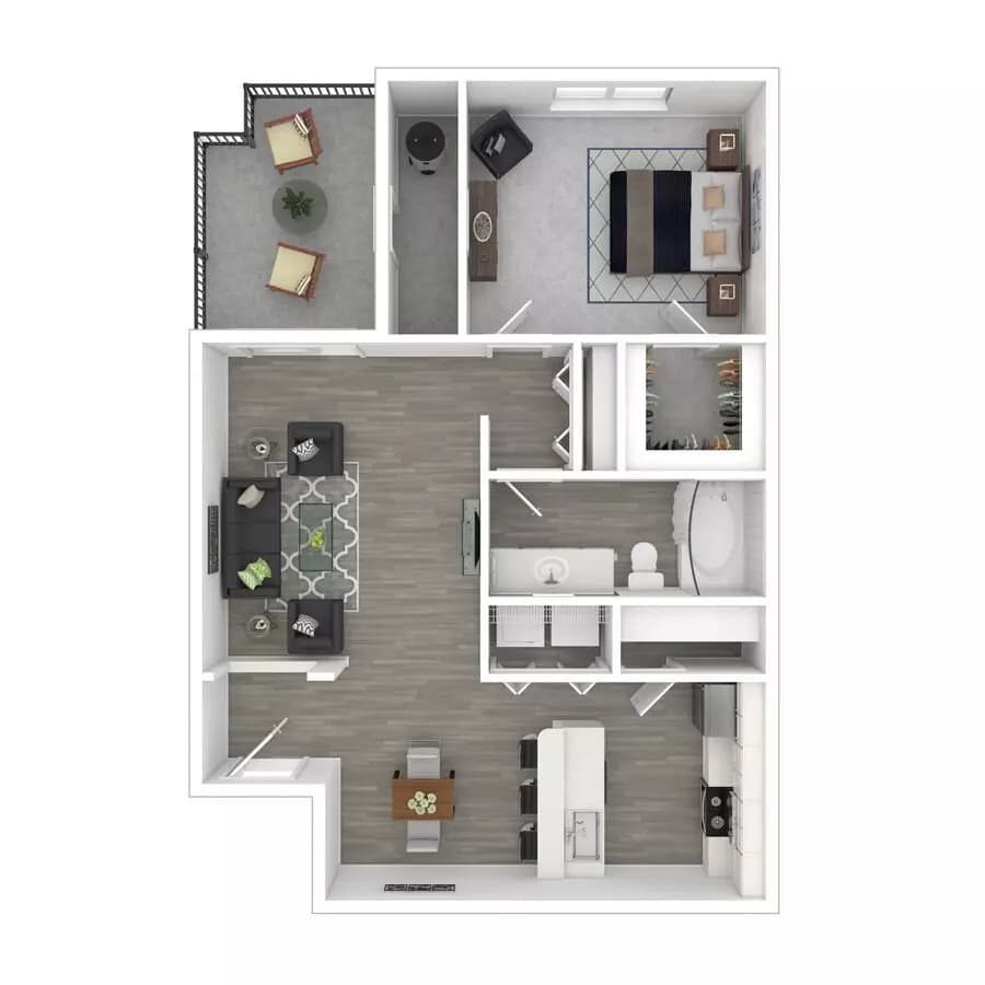 Unit 1087 1087 floor plan