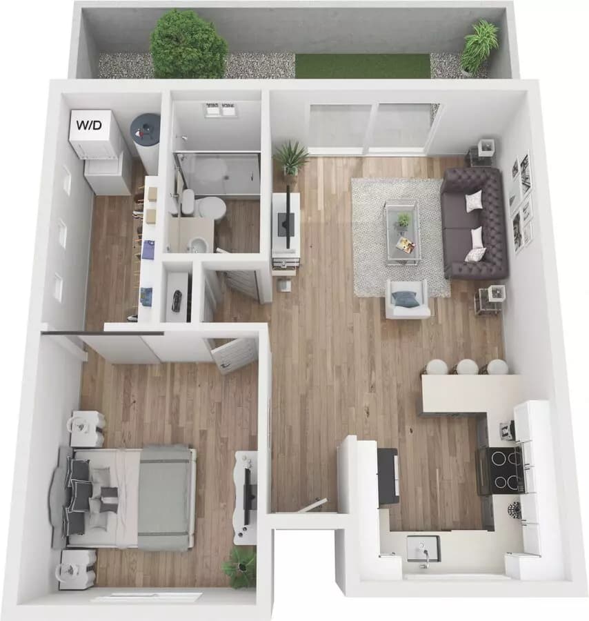 Unit 1215 1215 floor plan
