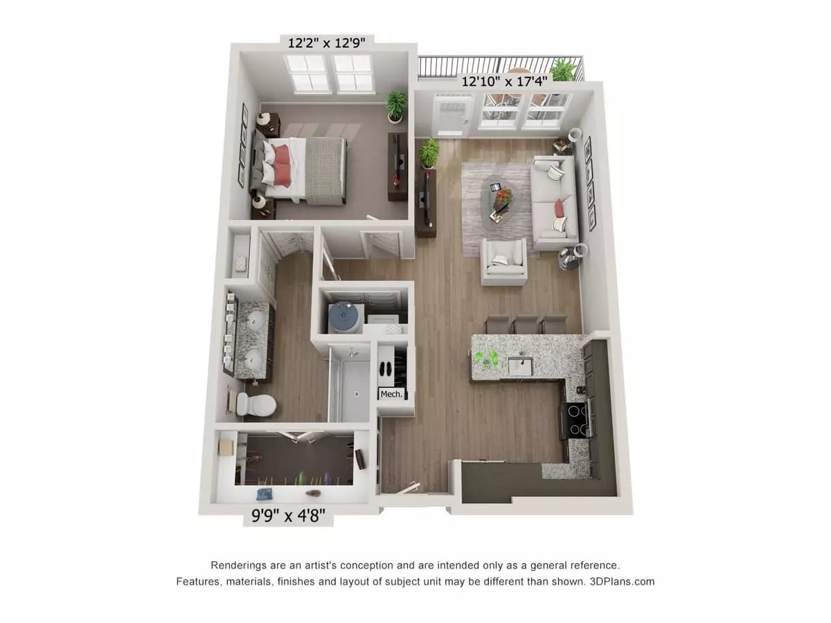 Unit 3211 3211 floor plan