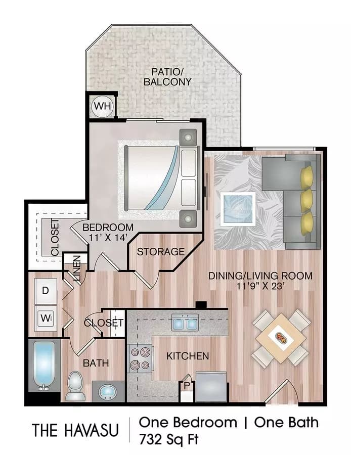 Unit 2120 2120 floor plan