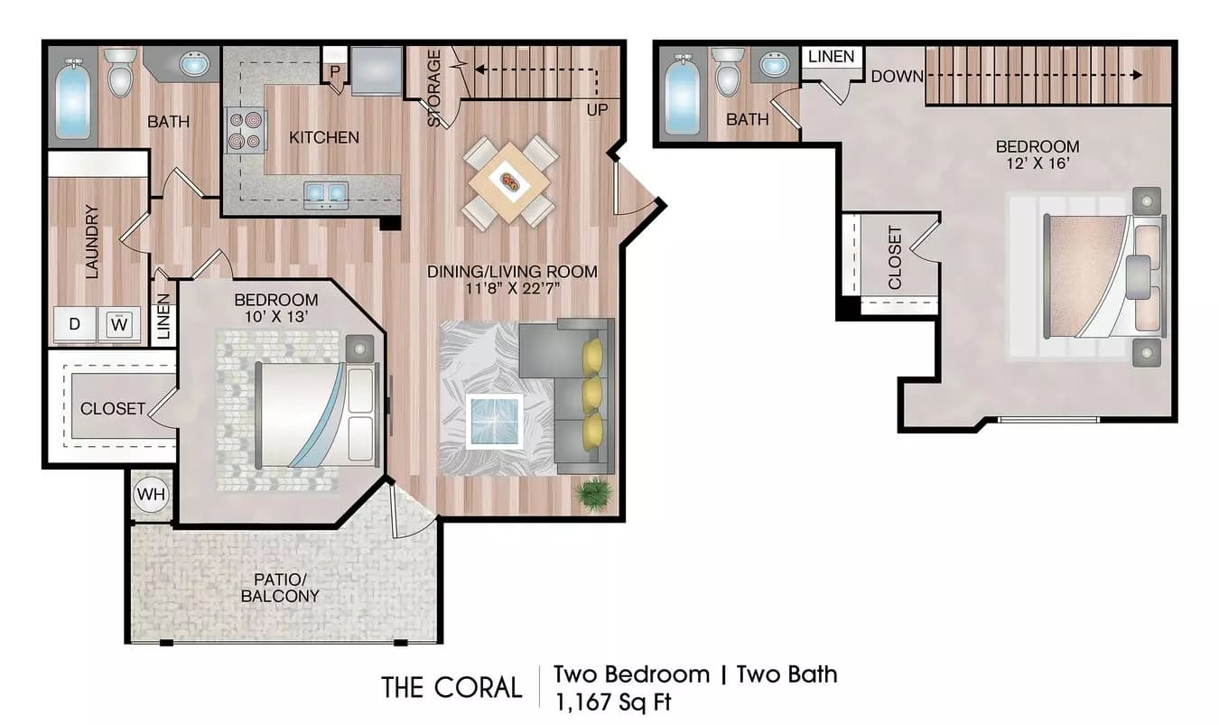Unit 1042 1042 floor plan