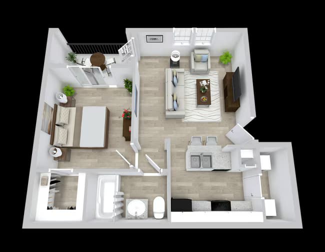 Unit 830 830 floor plan