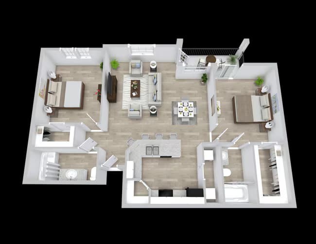 Unit 936 936 floor plan