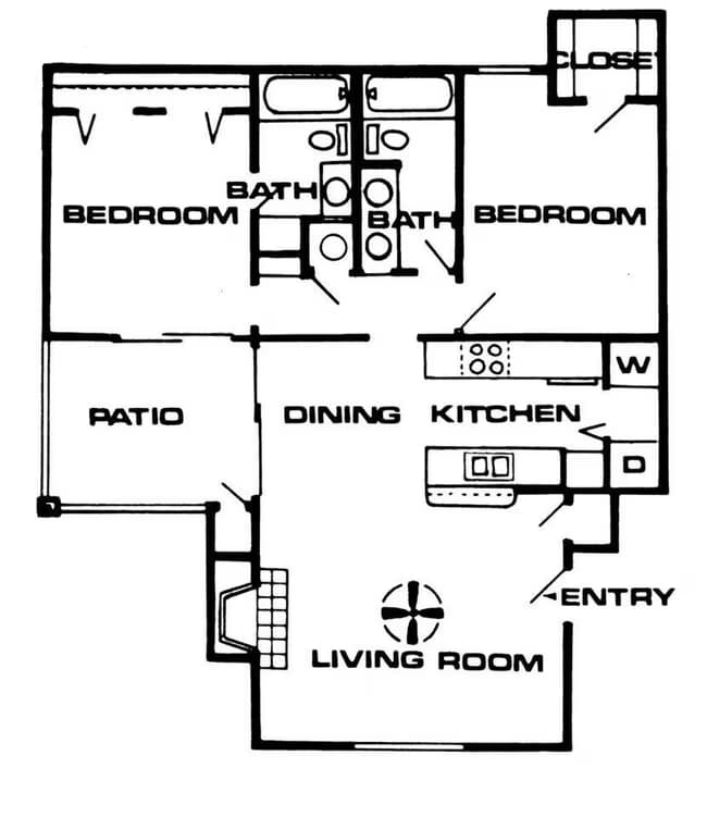 Unit 1504 1504 floor plan