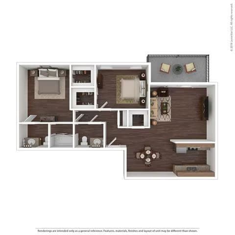 Unit LS807 LS807 floor plan