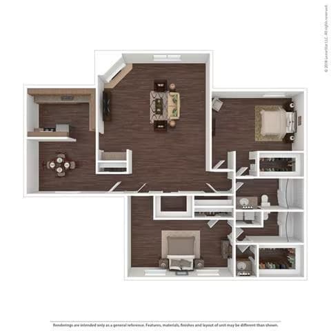 Unit LS702 LS702 floor plan