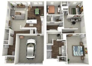 Huxley 63 floor plan