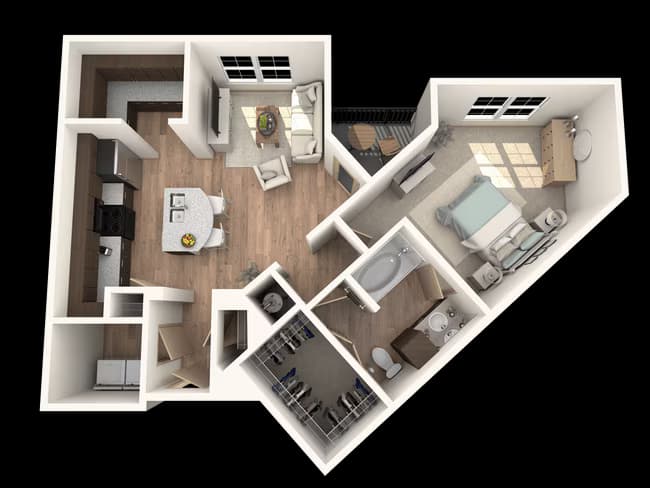Unit 1208 1208 floor plan