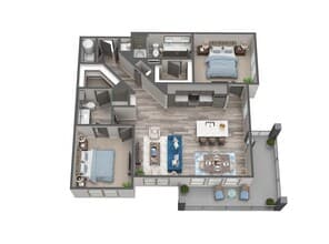 B2 3207 floor plan