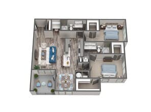 B3 7312 floor plan