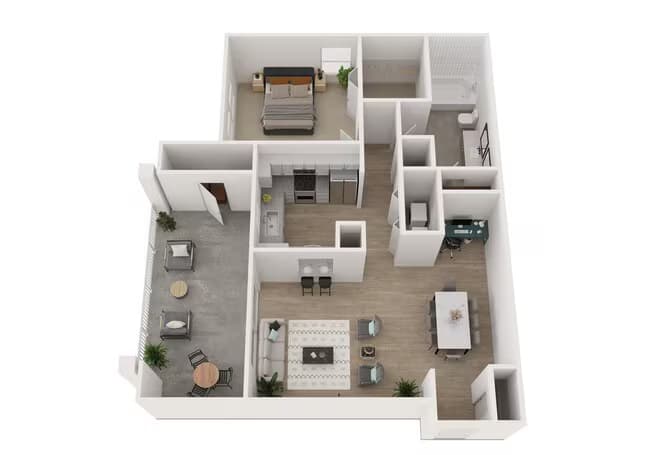 Unit 4310 4201 floor plan