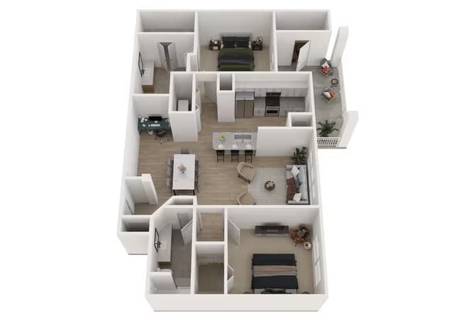 B1R 4307 floor plan