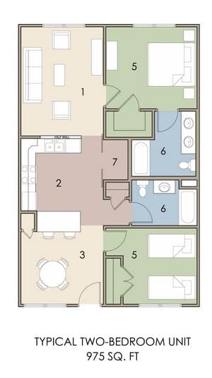 Unit 3310 3310 floor plan