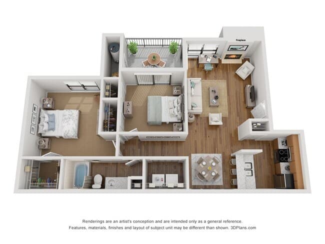 Unit 05-1035 13-1118 floor plan