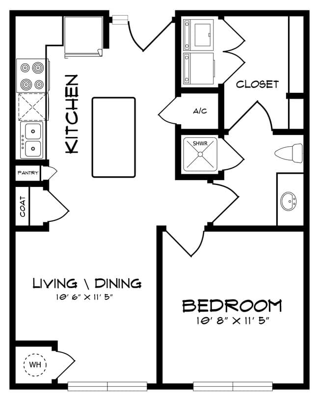 A 3310 floor plan