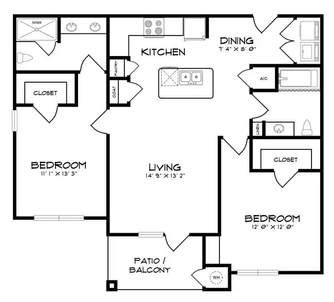 B1 4109 floor plan