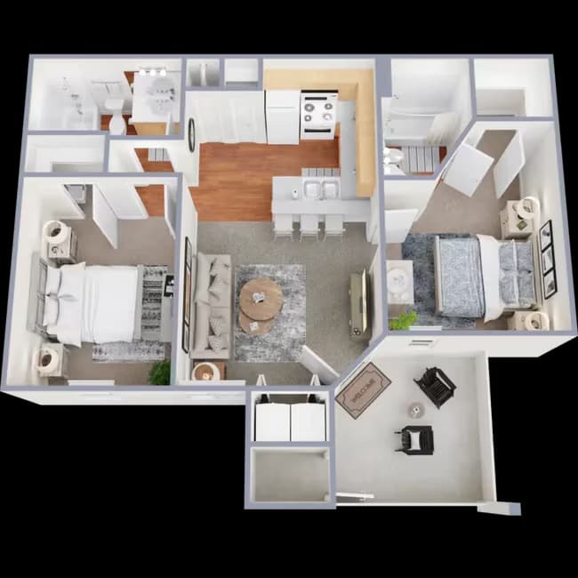 Unit 7-722 7-722 floor plan