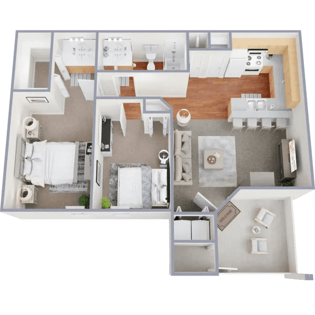 Unit 1-124 1-124 floor plan