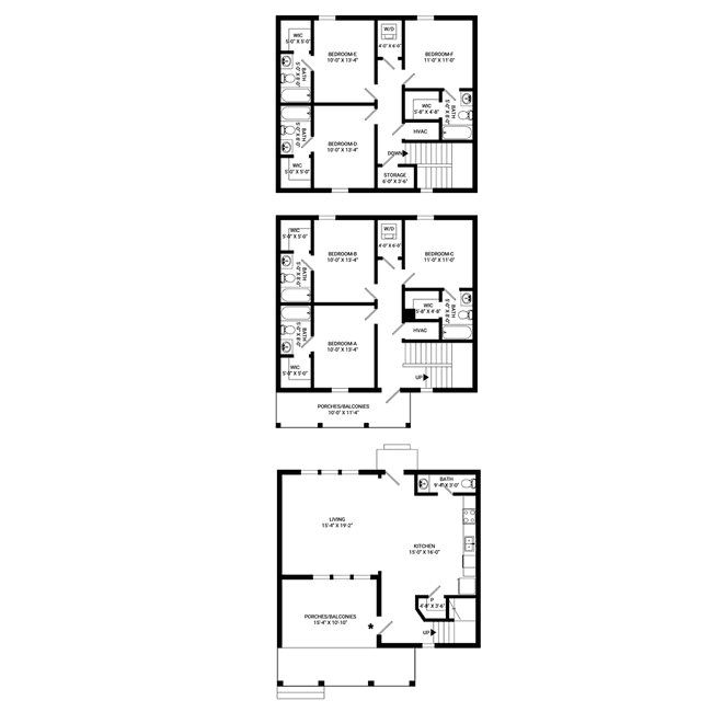 Unit Standard Standard floor plan