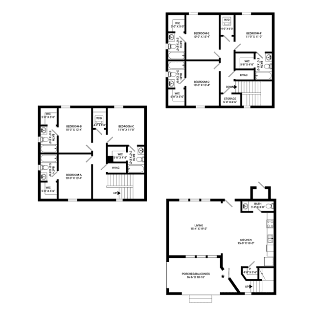 Unit Standard Standard floor plan