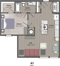 A1 6-6206 floor plan