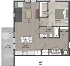 A2 8-8202 floor plan