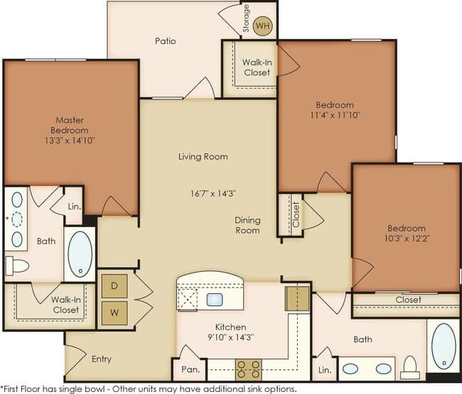 Unit 13301 13301 floor plan