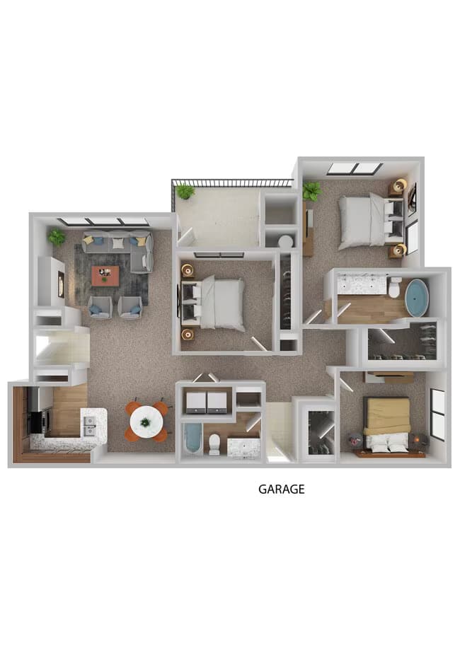 Unit 1438 1438 floor plan