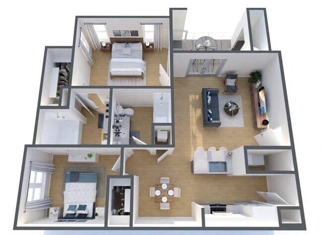 Unit 12302 12302 floor plan