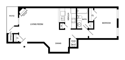 Luna floor plan