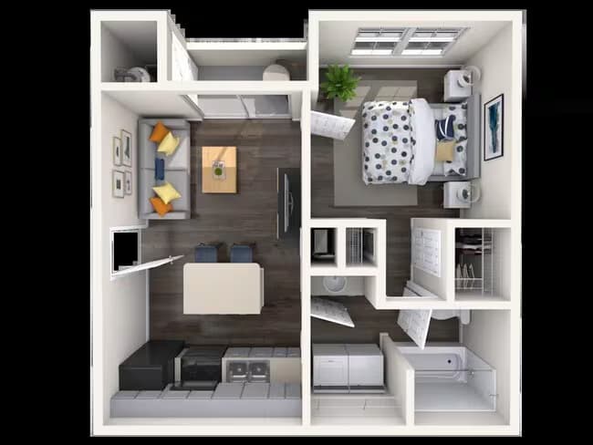 Unit 1319 1319 floor plan