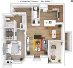 B floor plan