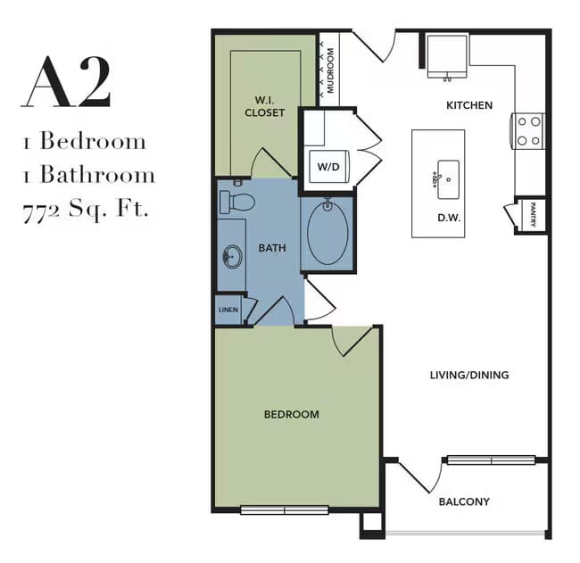 Unit 3107 1205 floor plan