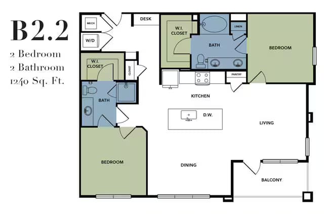 Unit 2112 8114 floor plan