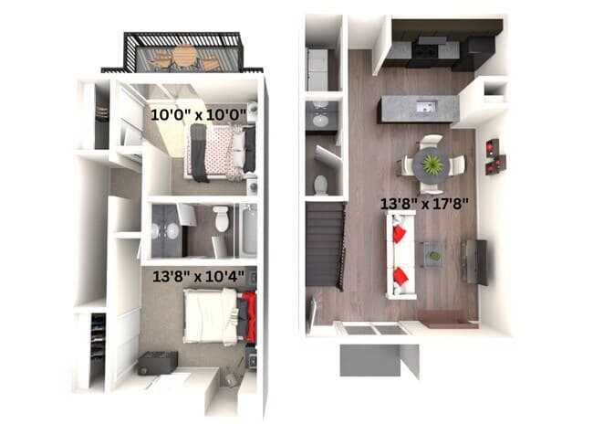Unit 110 226 floor plan