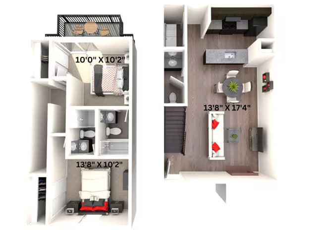 Unit 106 116 floor plan