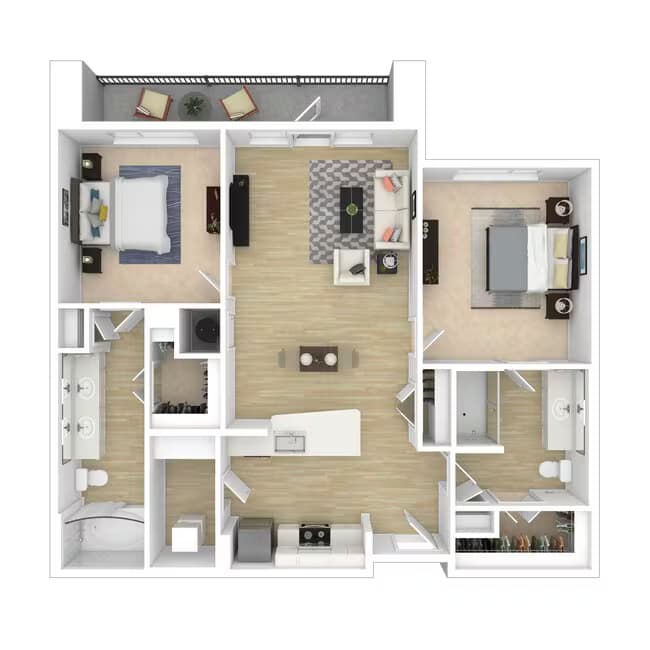 Unit 2130 2130 floor plan