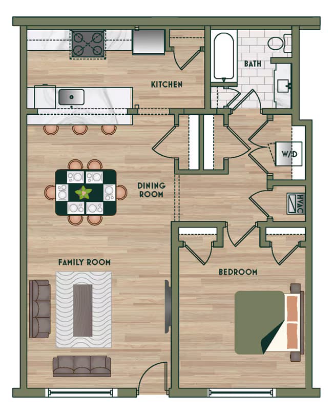 Unit 108D 108D floor plan