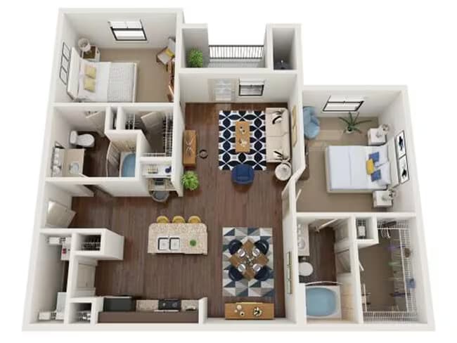 B2 07308 floor plan