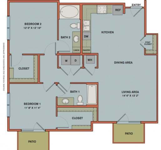 B4 1428 floor plan