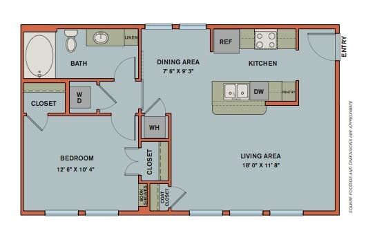 Unit 1202E 1202E floor plan