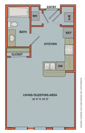 Unit 1316 1316 floor plan