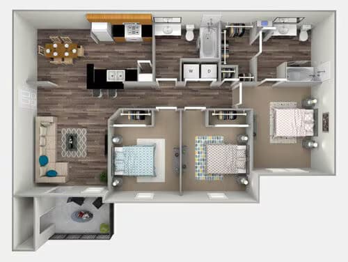 Unit 616 616 floor plan
