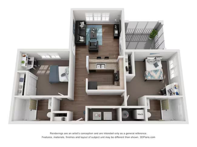 Unit Private Private floor plan