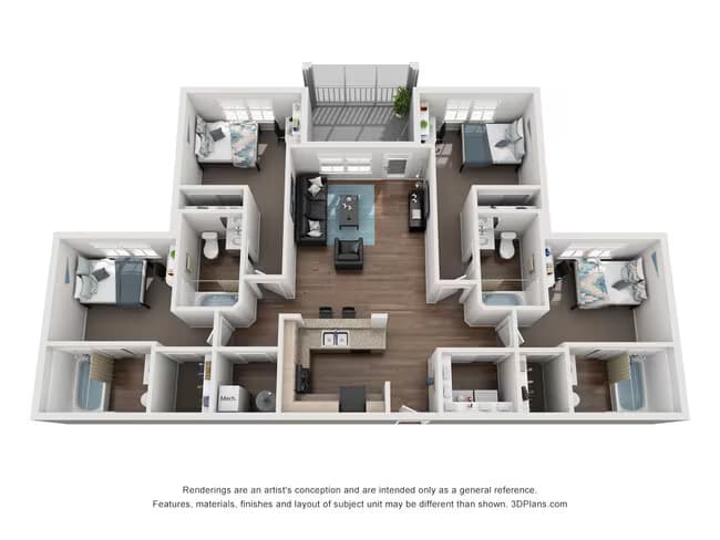 Unit Private Private floor plan