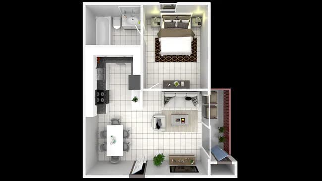 A1 2603 floor plan
