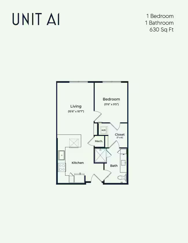 Unit 111 111 floor plan
