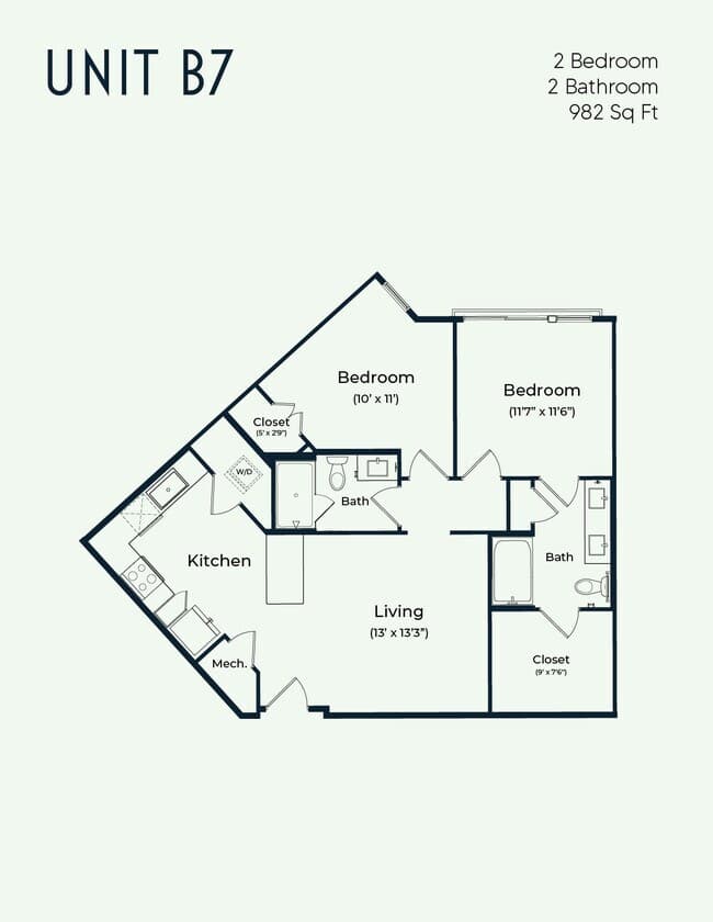 B7 426 floor plan