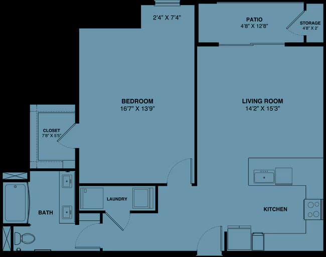Unit 1206 1206 floor plan